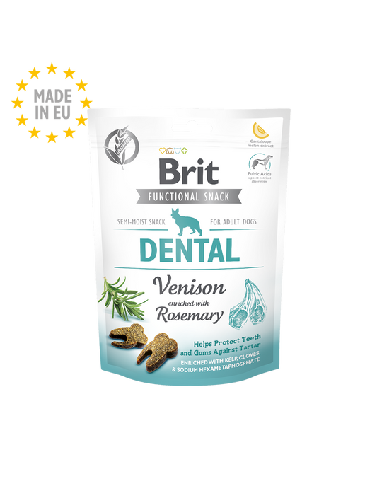 Brit Care Dog Functional Snack Dental Venison