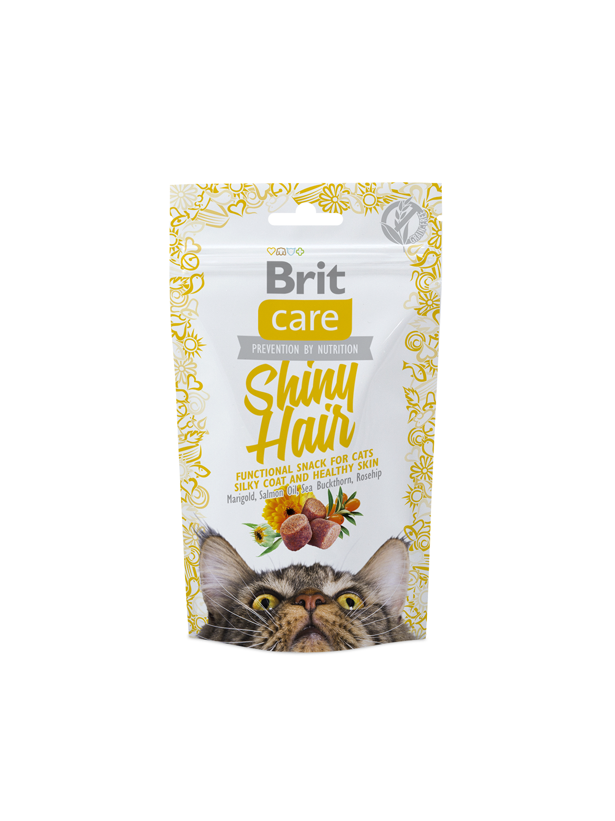 Brit Care Cat Snack Shiny Hair