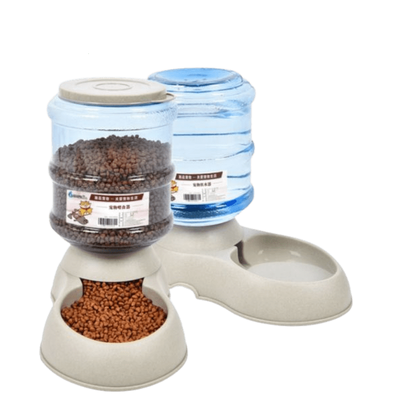 Cat Food And Water Dispenser