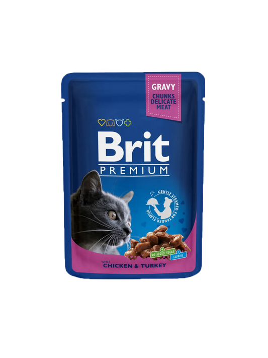 Brit Premium with Chicken & Turkey 100g