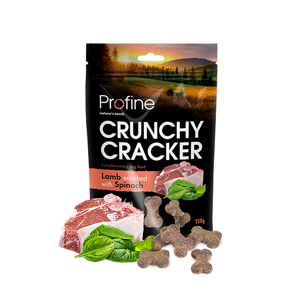 Profine Crunchy Cracker Lamb enriched with Spinach