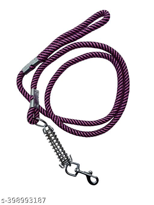 Rubber Handle Leash High with Spring