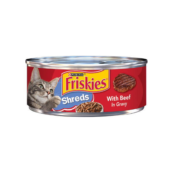 Friskies Shreds With Beef In Gravy