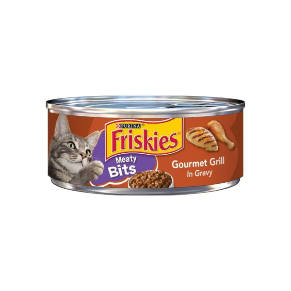 Friskies Meaty Bits Gourmet Grill in Gravy