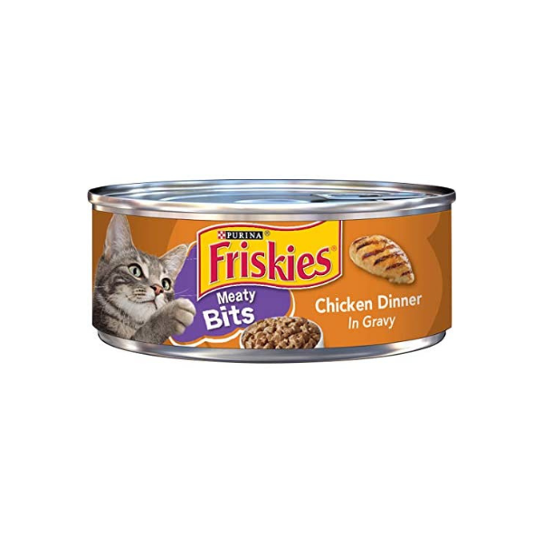 Friskies Meaty Bits Chicken Dinner in Gravy