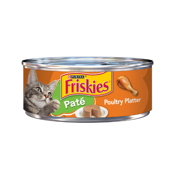 Friskies Pate With Poultry Platter