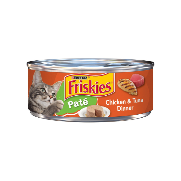 Friskies Pate With Chicken & Tuna Dinner