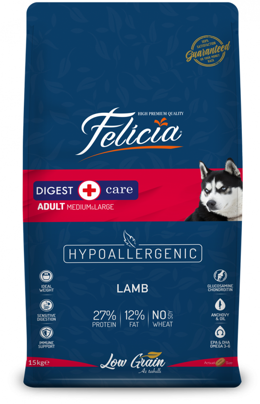 Felicia Digest Care Adult Lamb Medium & Large