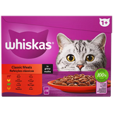 Whiskas 1+ Classic Meals In Gravy