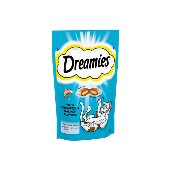 Dreamies Treat WIth Scrumptious Salmon 60g