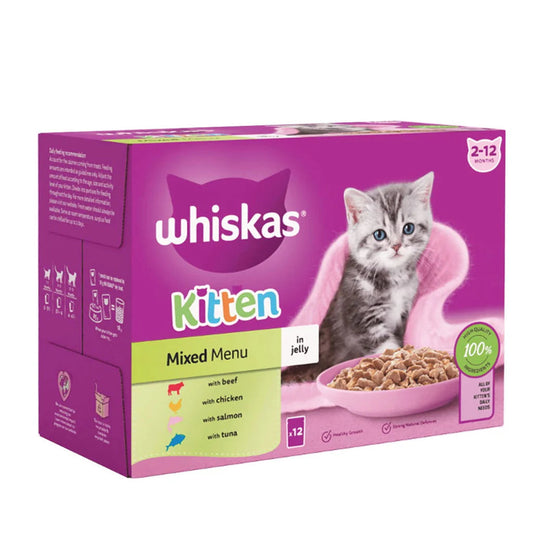 Whiskas Mixed Menu Junior 2-12 Months 100g