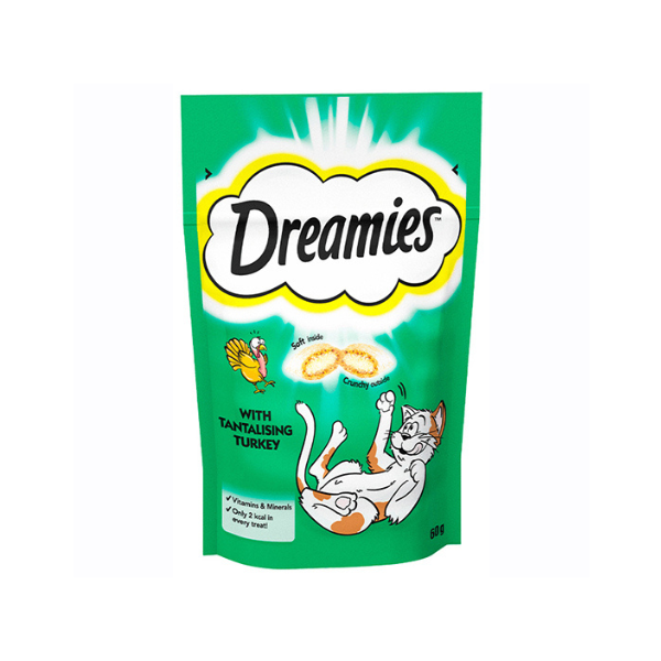 Dreamies Treat with tantalising turkey 60g