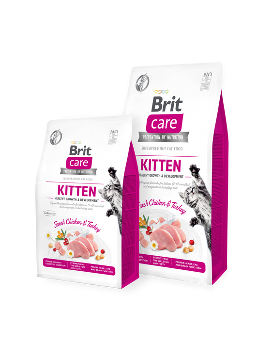 Brit Care Cat Grain-Free KITTEN HEALTHY GROWTH