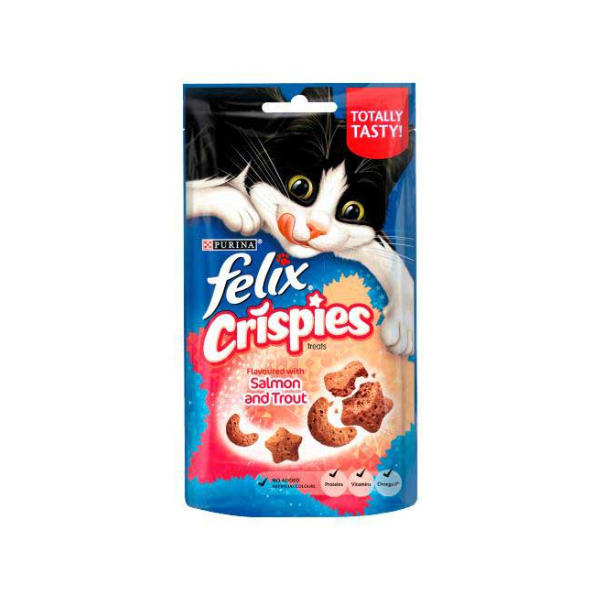 Felix Crispies Salmon & Trout 60g