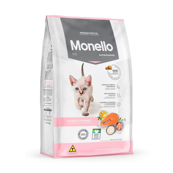 Monello Special Premium Kittens With Salmon And Chicken 1kg