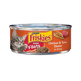 Friskies Prime Filets With Chicken & Tuna Dinner In Gravy