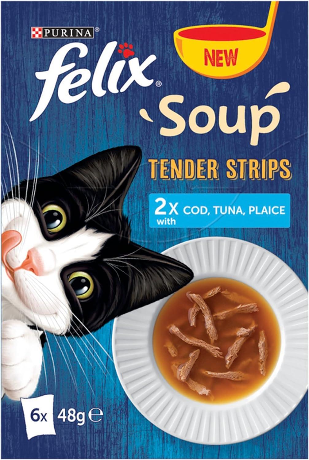Felix Soup Tender Strips Mixed Fish Flavor