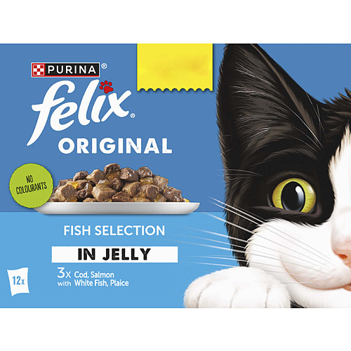 Felix Fish Selection In Jelly  85g