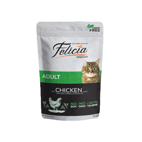 Felicia Adult Chicken Jelly Pouch