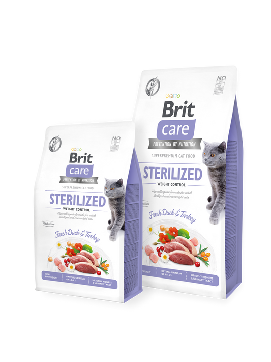 Brit Care Cat Grain-Free STERILIZED AND WEIGHT CONTROL