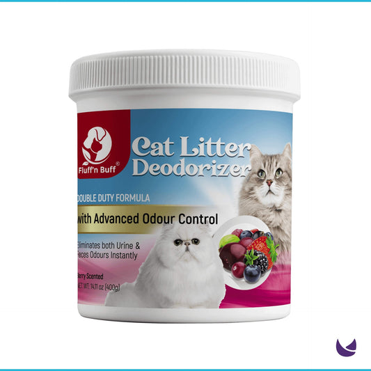 Fluff N Buff Cat Litter Deodorizer 400G