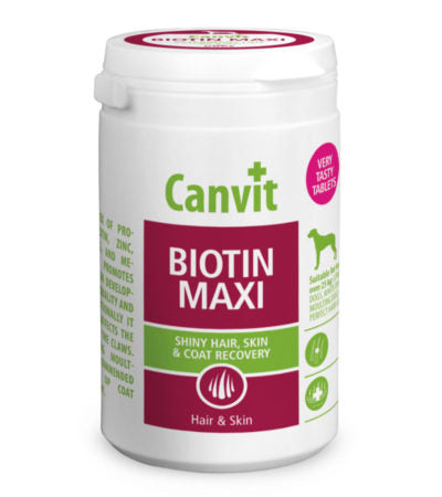 Canvit Biotin Maxi for medium and large dogs