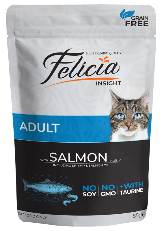 Felicia Adult Salmon in Jelly