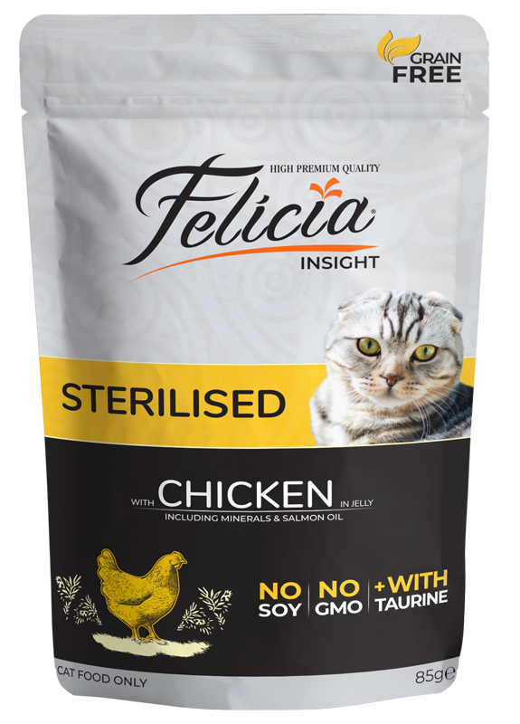 Felicia Sterilised Chicken Jelly 85g