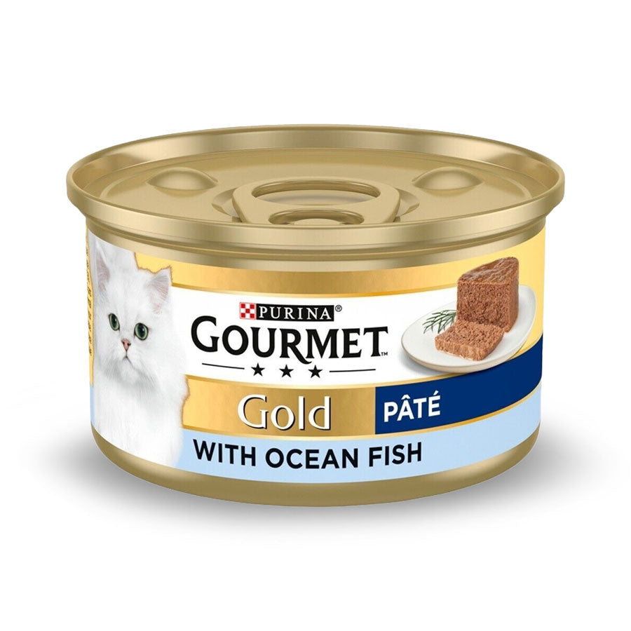 Gourmet Gold Pste With Ocean Fish 85g
