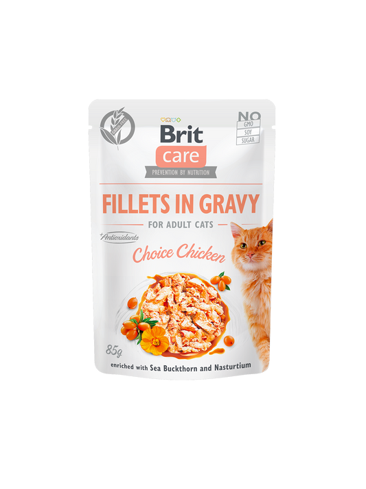 Brit Care Cat Pouch CHOICE CHICKEN in Gravy