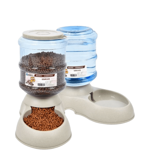 Cat Food And Water Dispenser
