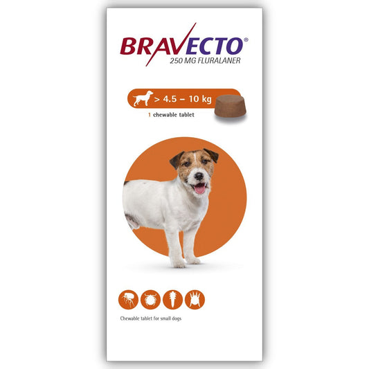 Bravecto Tablet For Small Dog 4.5 - 10kg