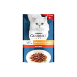 Gourmet Perle Minni Fillets in Gravy With Beef