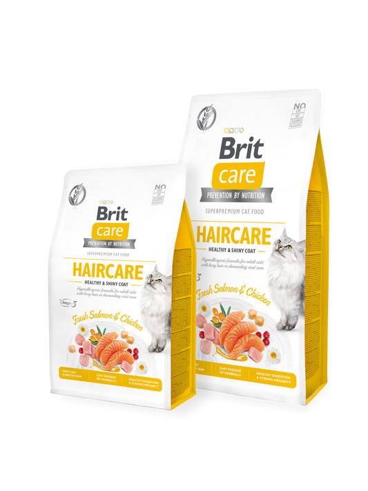Brit Care Cat Grain-Free HAIRCARE HEALTHY AND SHINY COAT