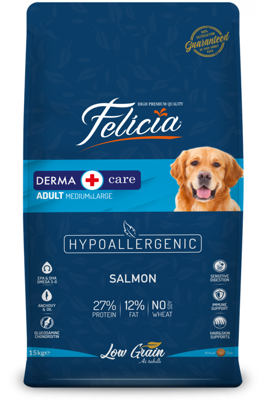 Felicia Derma Care Adult Salmon Medium & Large