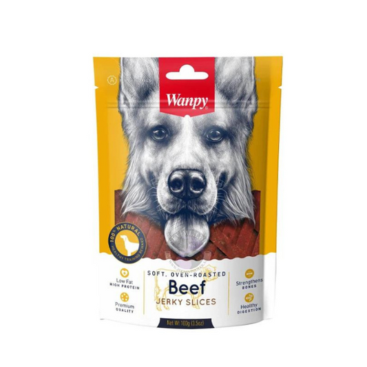 Wanpy Soft Oven Roasted Beef Jerky Slices