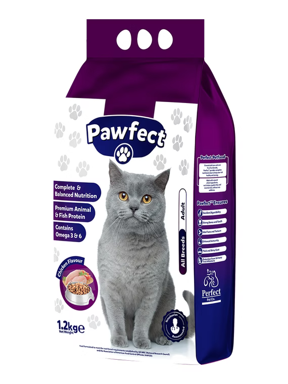 Pawfect Adult Cat Food 1kg