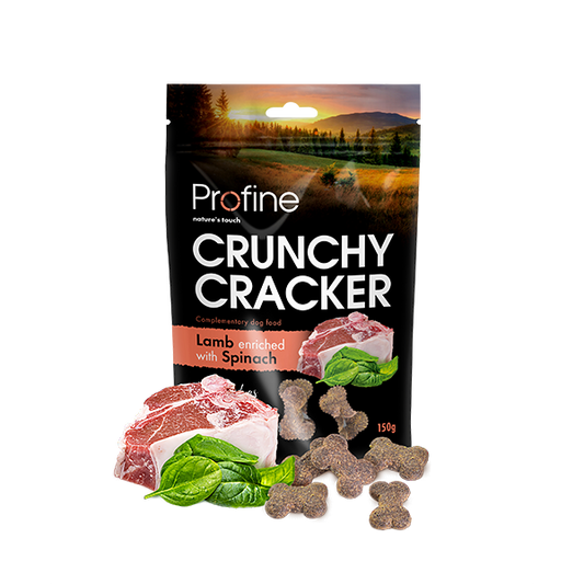 Profine Crunchy Cracker Lamb enriched with Spinach