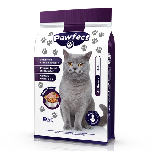 Pawfect Adult Cat Food 500g