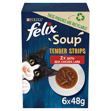 Felix Soup Tender Strips Mixed Flavor