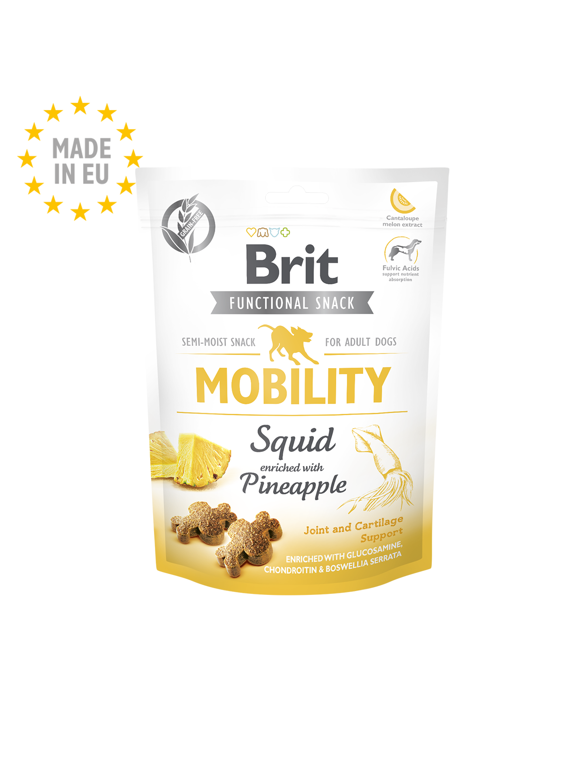 Brit Care Dog Functional Snack Mobility Squid